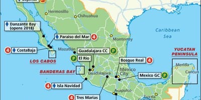 Мексико мапата одморалишта
