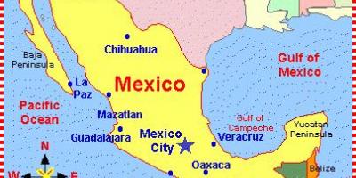 Мапа на Мексико
