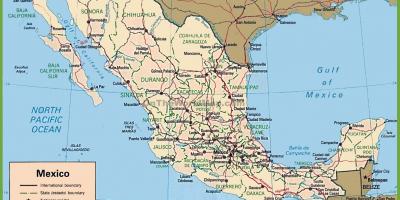 Мексико во мапата